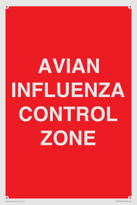 AVIAN INFLUENZA CONTROL ZONE